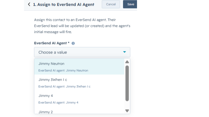 Enroll Leads to EverSend